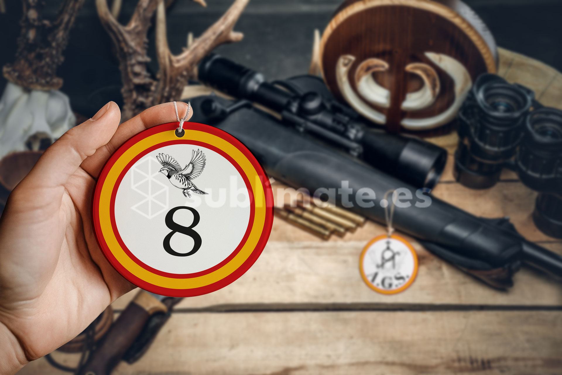 Marca Reses personalizados con Números