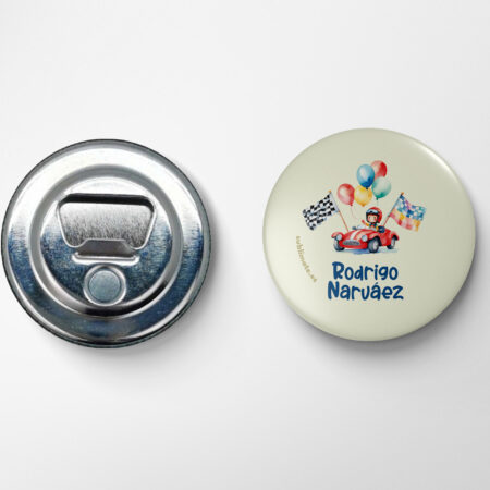 Chapas Imanes nevera personalizados para cumpleaños de niños - Recuerdos únicos y especiales