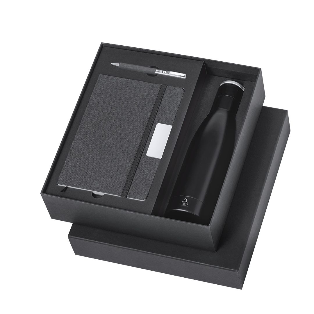 Regalos personalizados set bolígrafos Datiford_21122-W