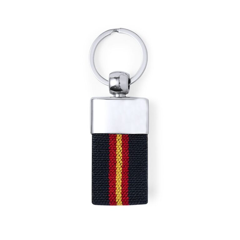Llavero bandera España negro_4034-W
