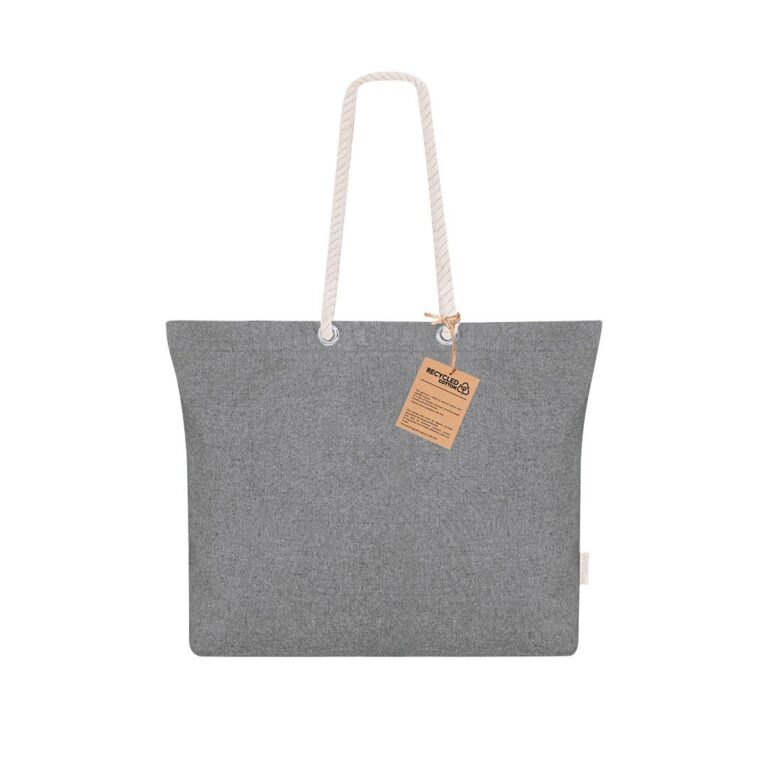 Bolsa algodón reciclado trenzada Coulan