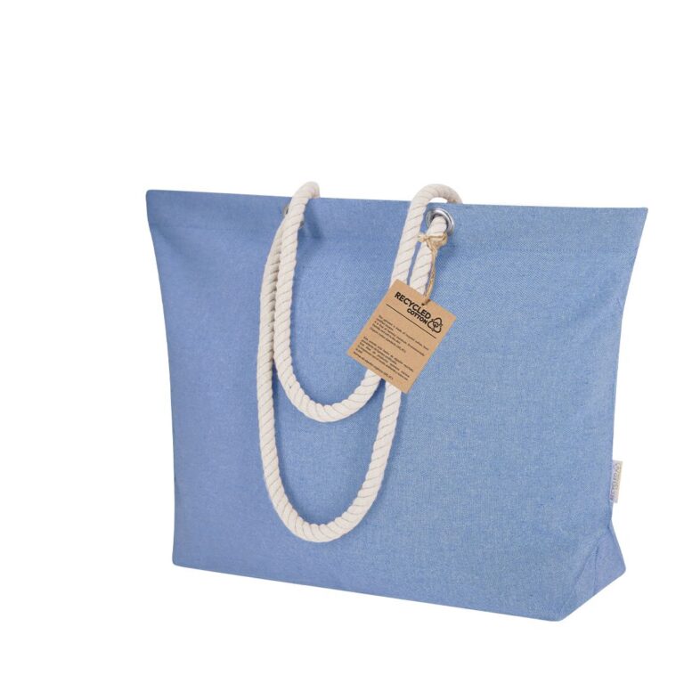 Bolsa algodón reciclado trenzada Coulan