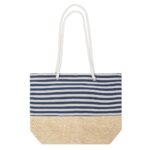 Bolsa de yute y algodón personalizada