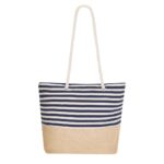 Bolsa de yute y algodón personalizada