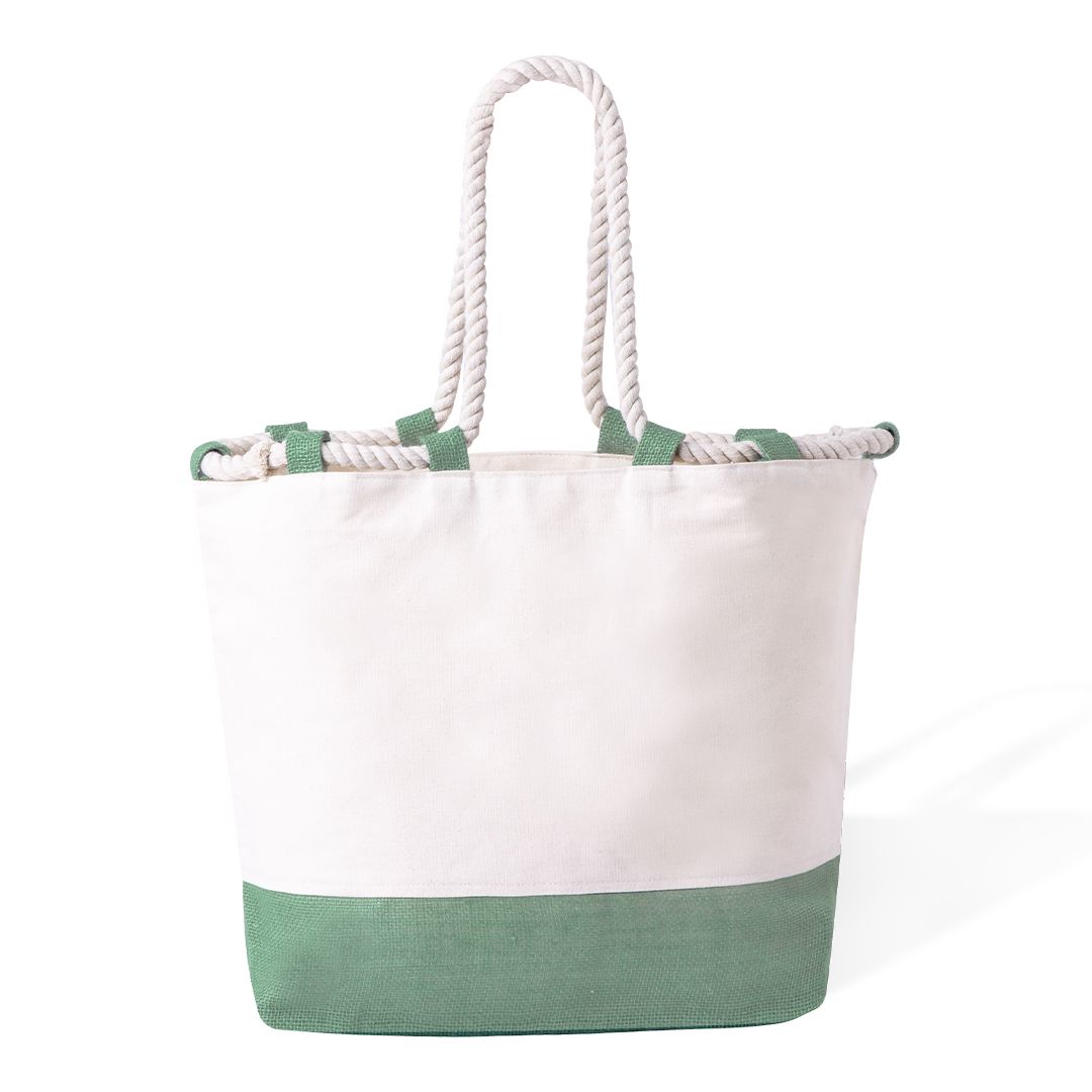 bolsa de yute para playa