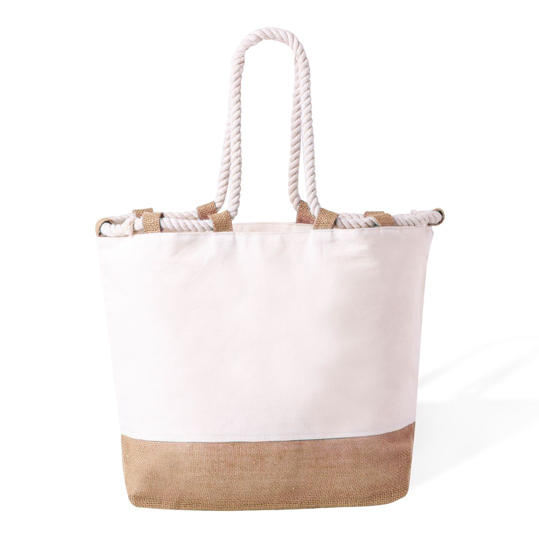 bolsa de yute para playa