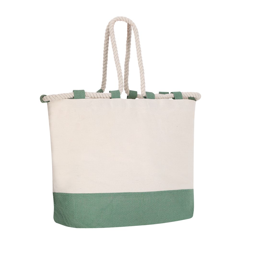 bolsa de yute para playa