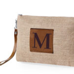 Neceser de Yute y PolipielTashi con Iniciales