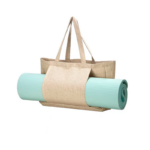 Tote bag yoga de lino