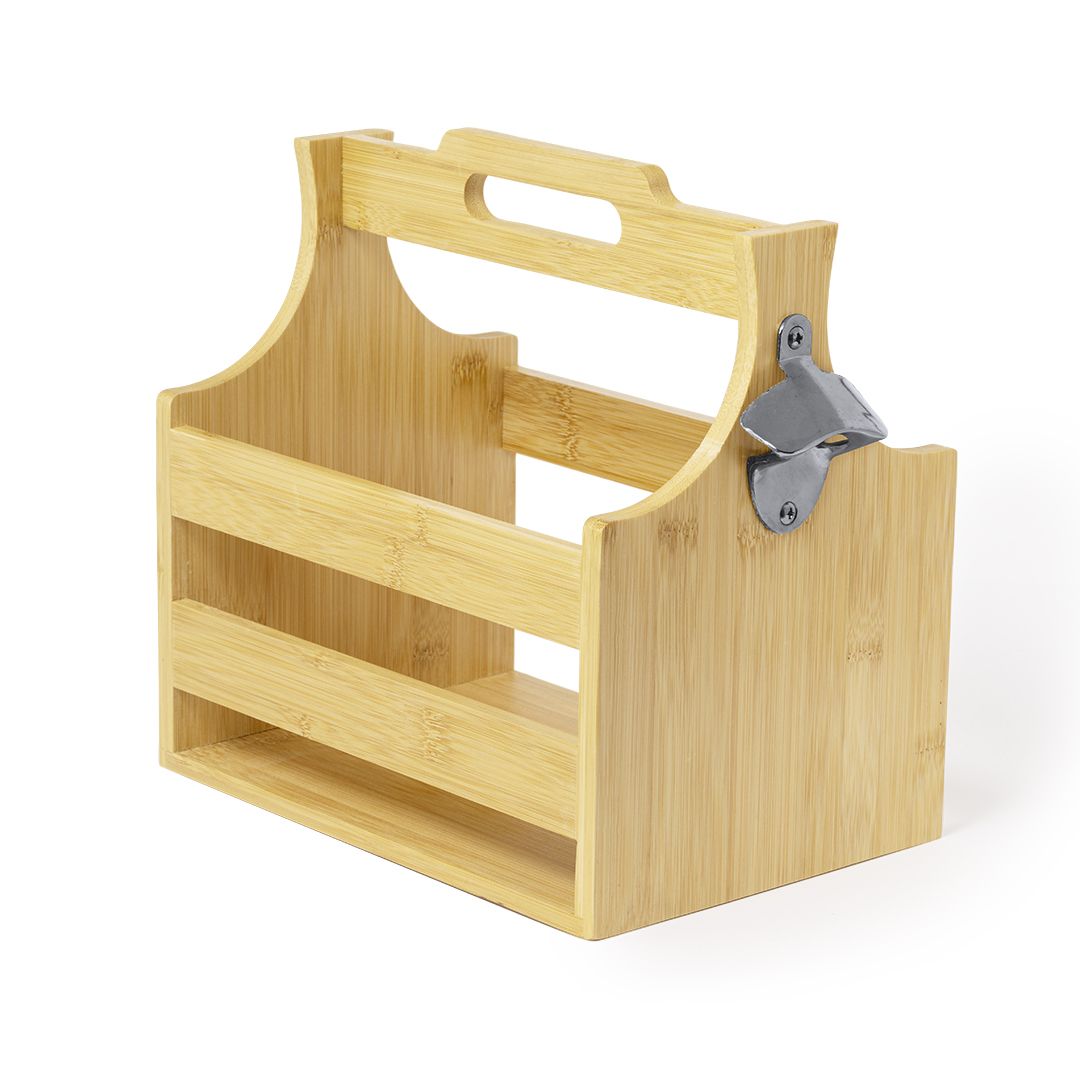 Porta botellas de madera sin personalizar