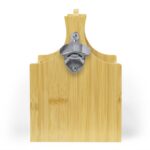 Porta botellas de madera personalizado