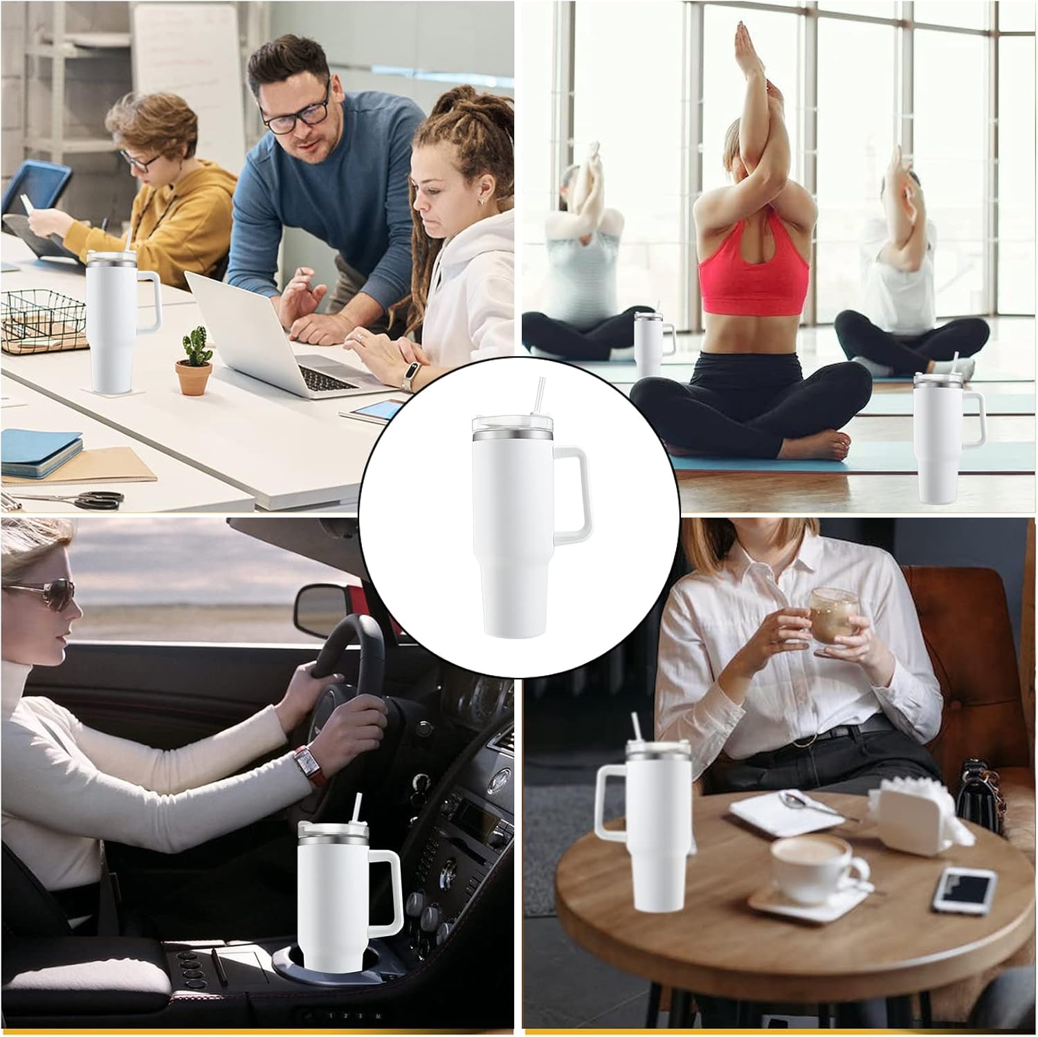 Botella acero inoxidable 40 oz Coche