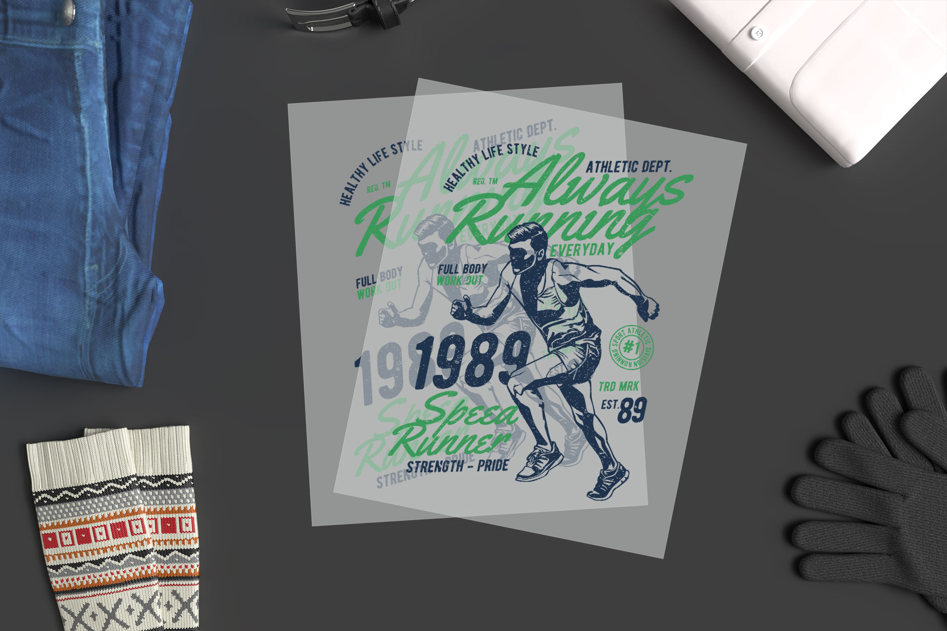 Diseño Royal Motor vintage png descargable