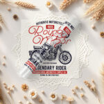 Diseño Royal Motor vintage png descargable