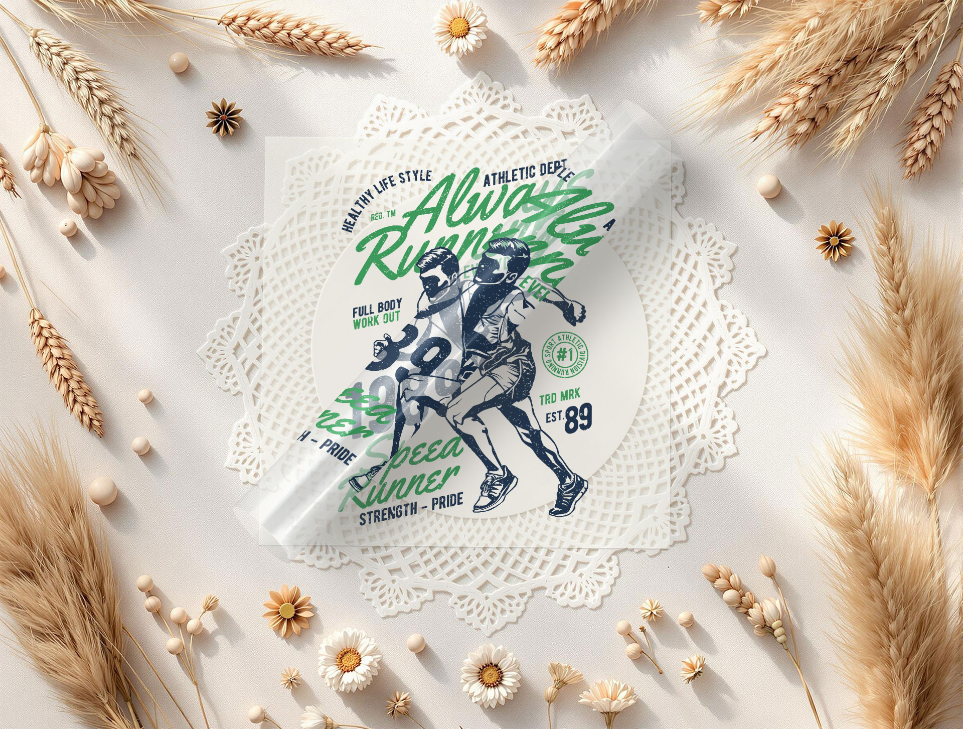 Diseño Royal Motor vintage png descargable