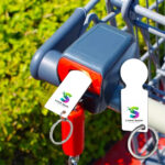 Llavero para carrito de compras