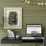 Láminas personalizadas de perros en acuarela