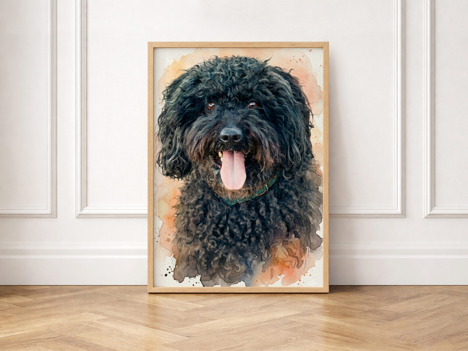 Láminas personalizadas de perros en acuarela