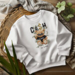 Sudadera oso con dinero personalizada