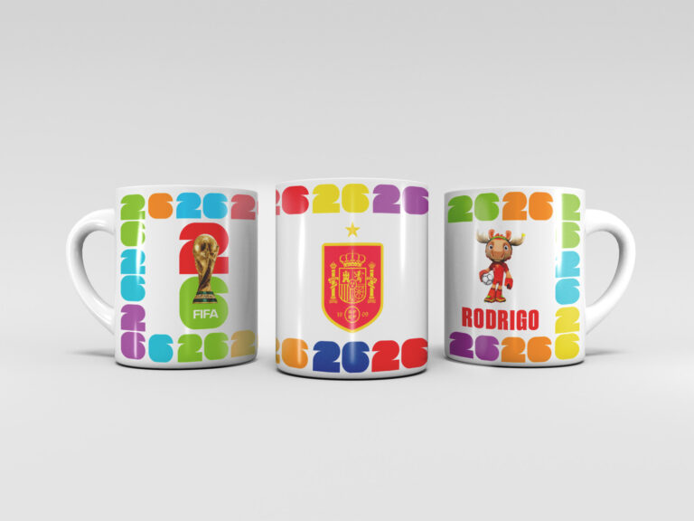Taza personalizada FIFA 2026 niños
