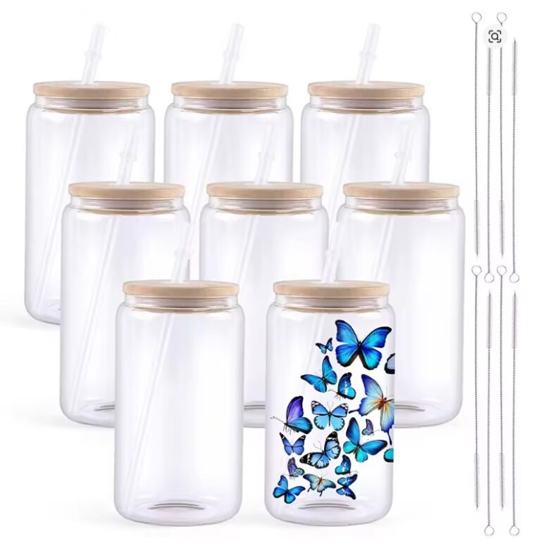 Vaso de vidrio 16oz para personalizar